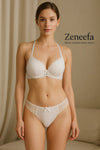 Bra Panty Set Embroidered – Zeneefa