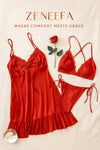 3-Piece Nighty Set – Zeneefa