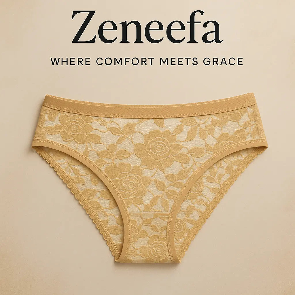 Front Net Cotton Panty – Zeneefa