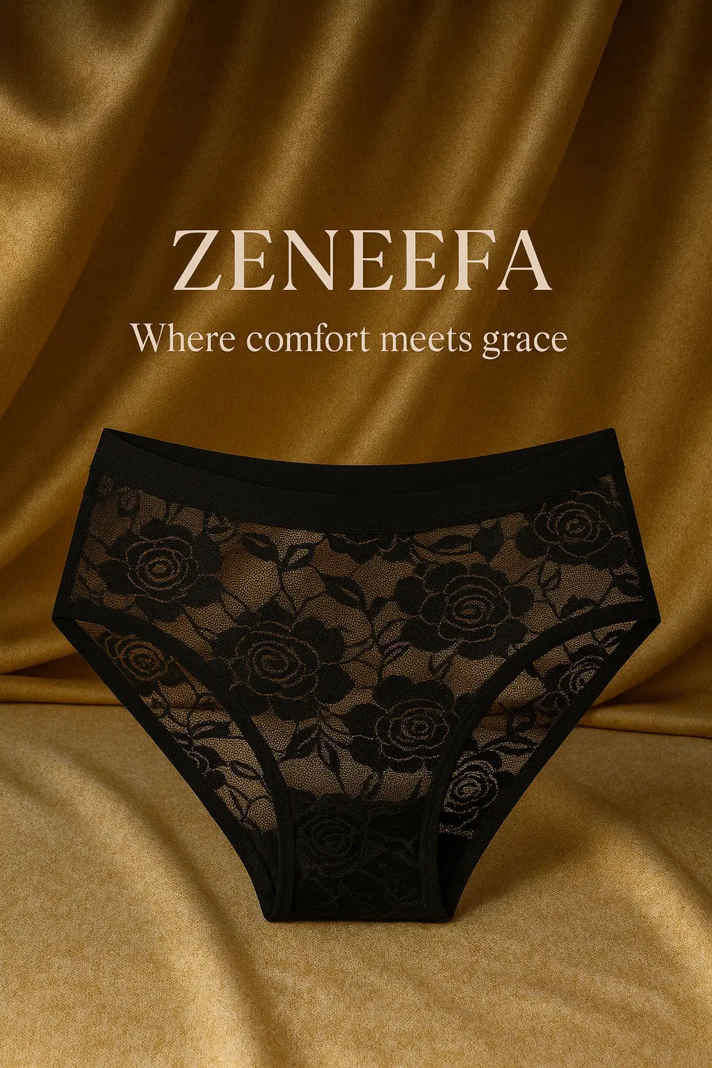Front Net Cotton Panty – Zeneefa