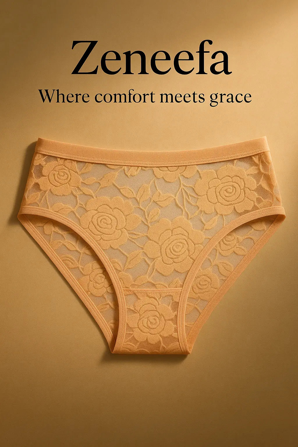 Front Net Cotton Panty – Zeneefa