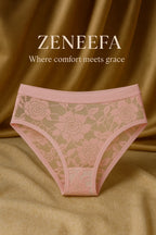 Front Net Cotton Panty – Zeneefa