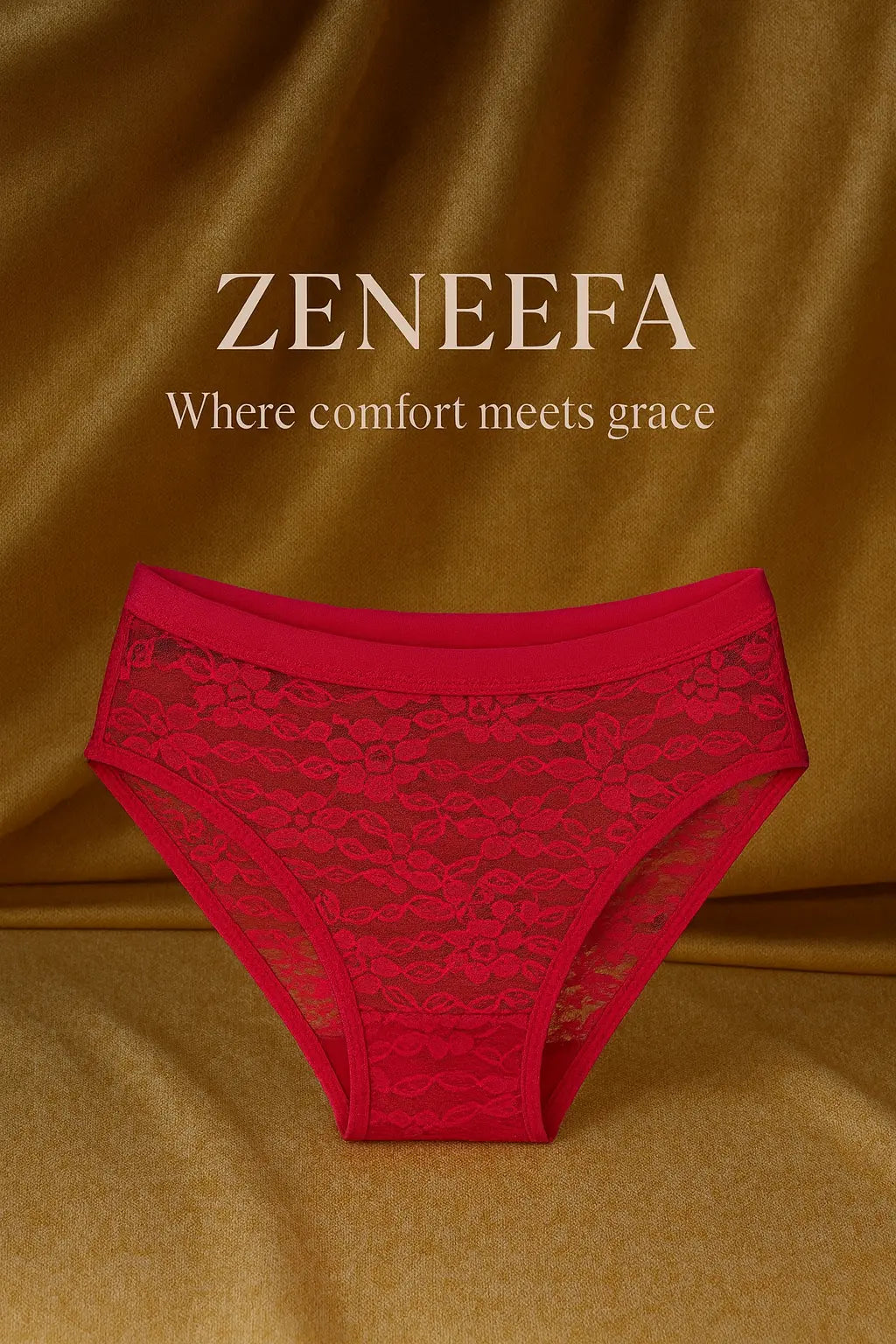 Front Net Cotton Panty – Zeneefa