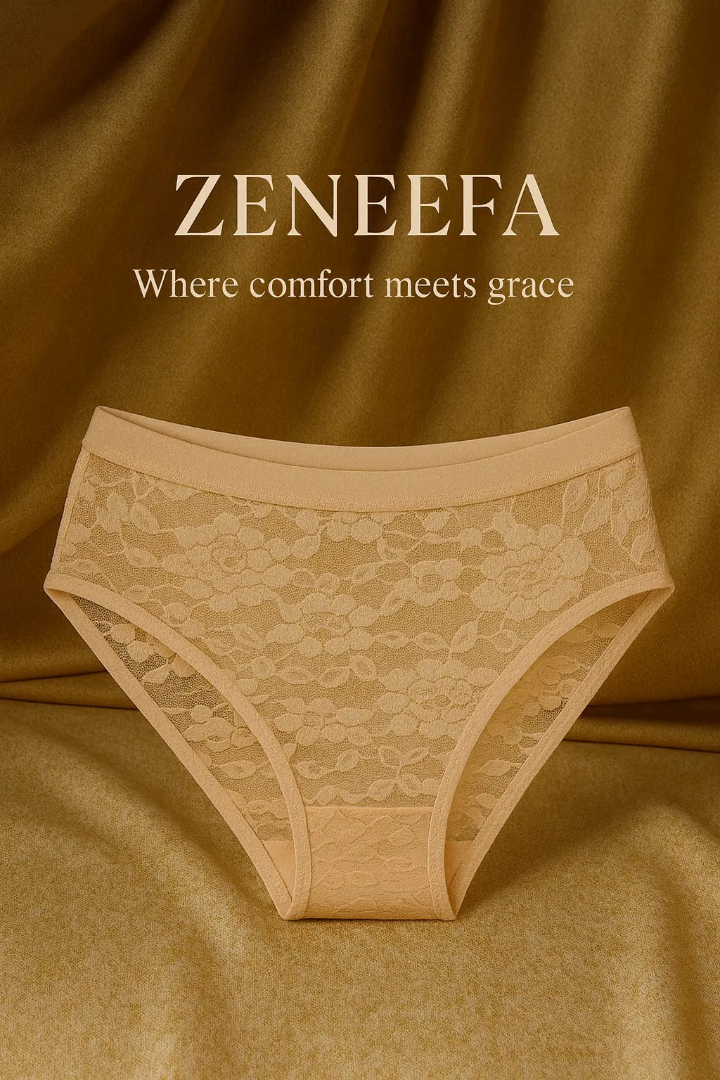 Front Net Cotton Panty – Zeneefa