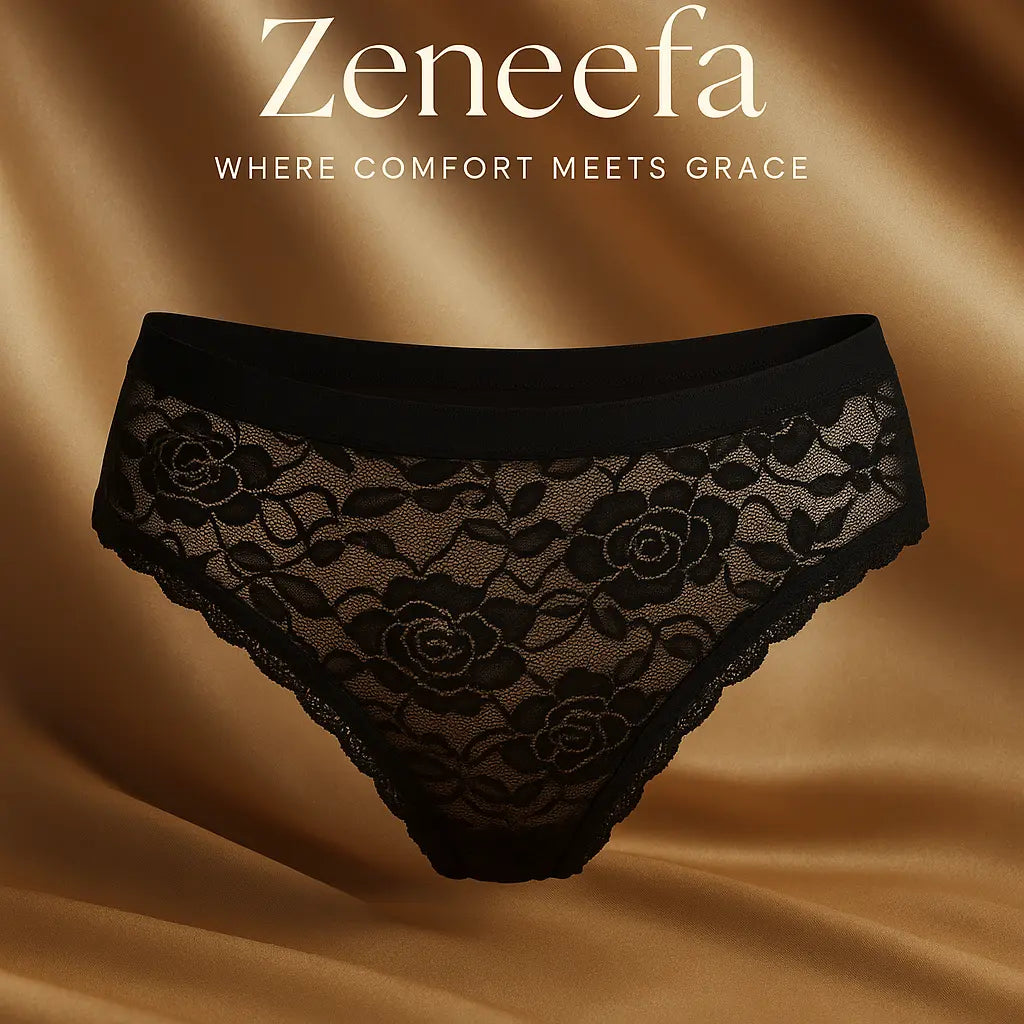 Front Net Cotton Panty – Zeneefa