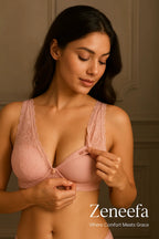 Feeding Bra Front Button – Zeneefa