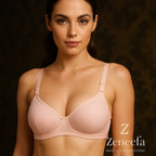 Cotton Dotted Bra – Zeneefa