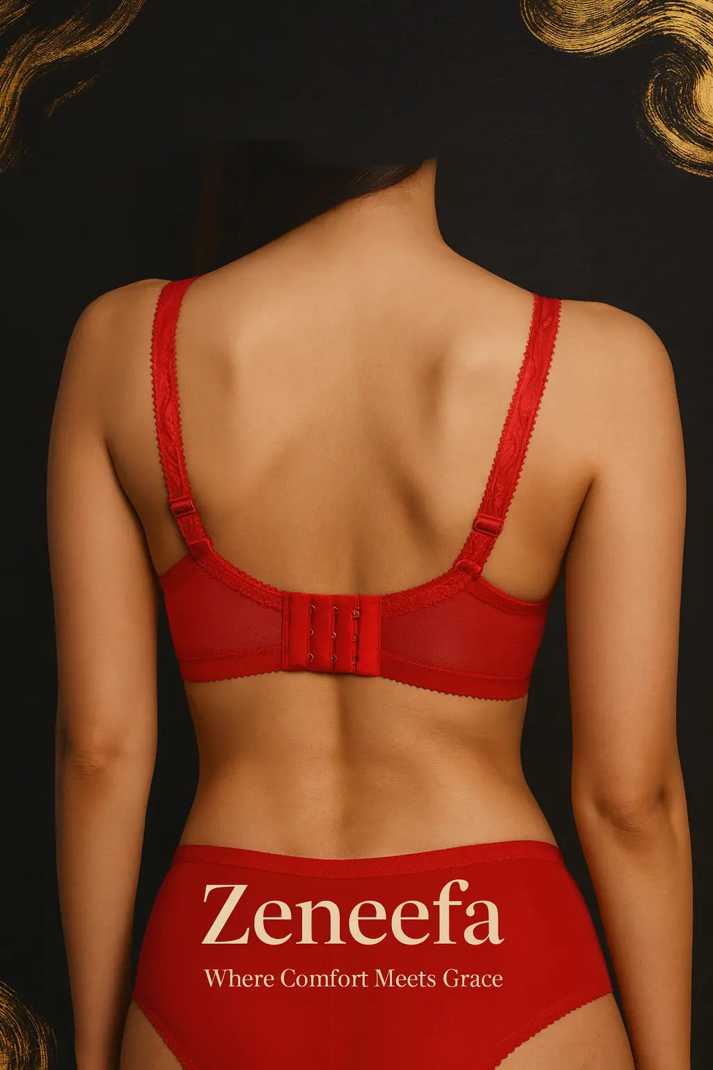 Bridal Embroidered Bra – Zeneefa