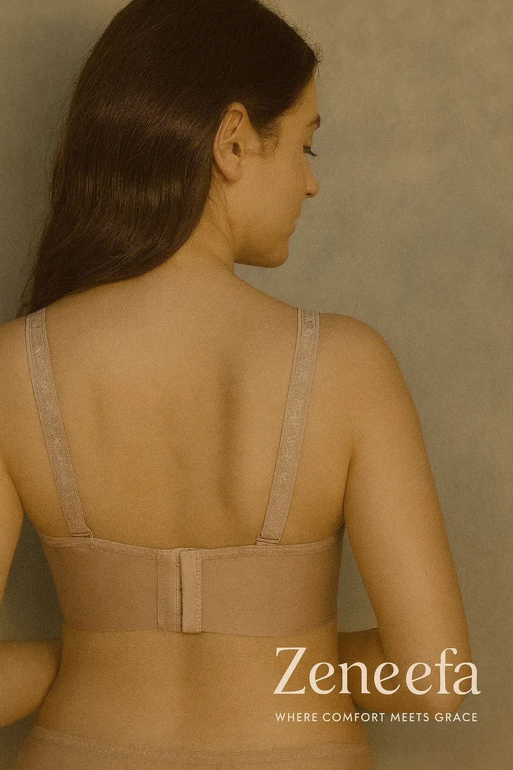 Fancy Plain Bra – Zeneefa