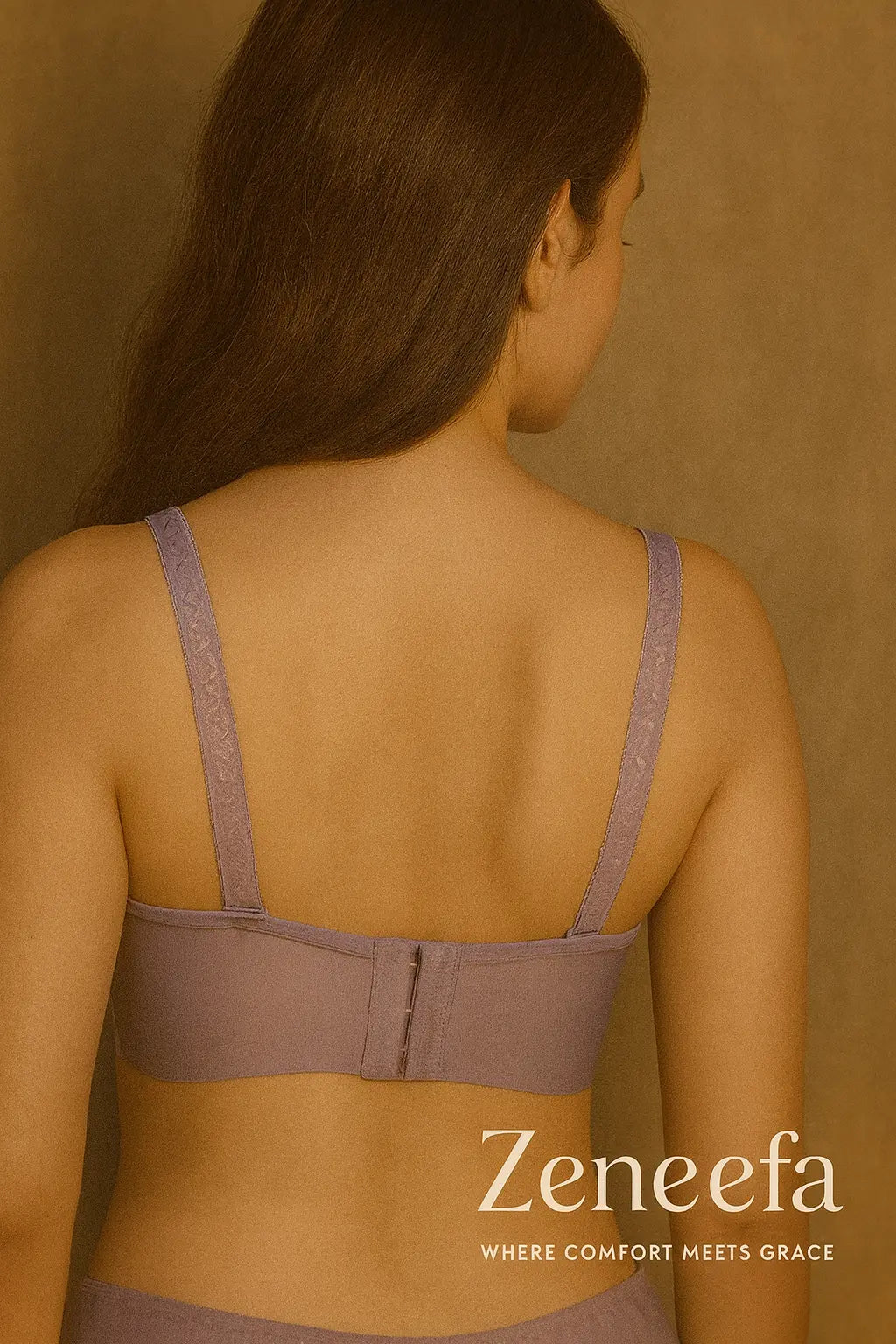 Fancy Plain Bra – Zeneefa