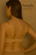 Cotton Net Half Cup Bra – Zeneefa