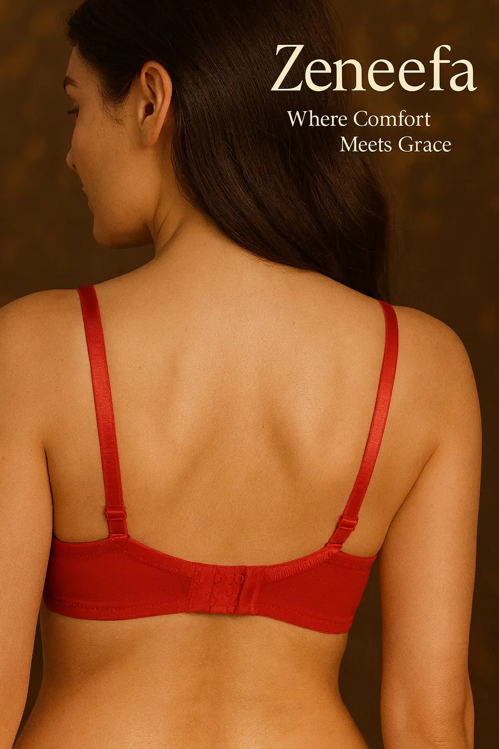 Cotton Net Half Cup Bra – Zeneefa