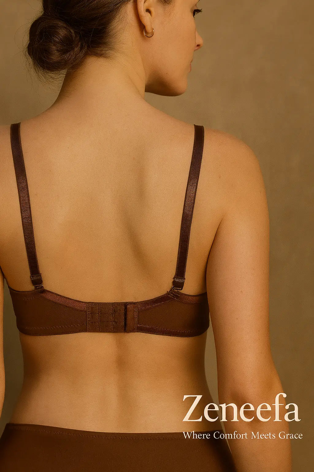 Cotton Net Half Cup Bra – Zeneefa