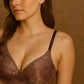 Cotton Net Half Cup Bra – Zeneefa