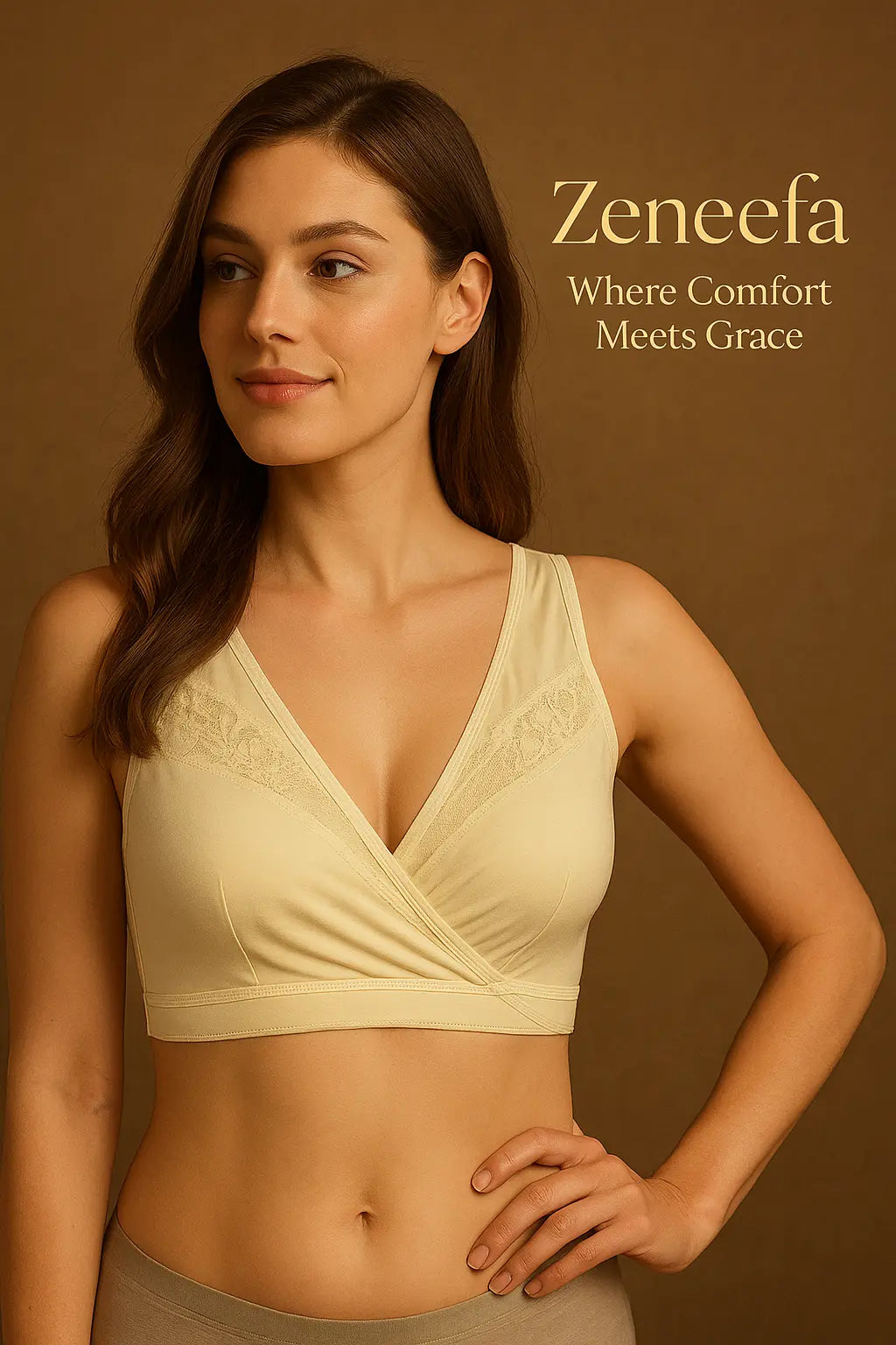 Cross Over Bra – Zeneefa