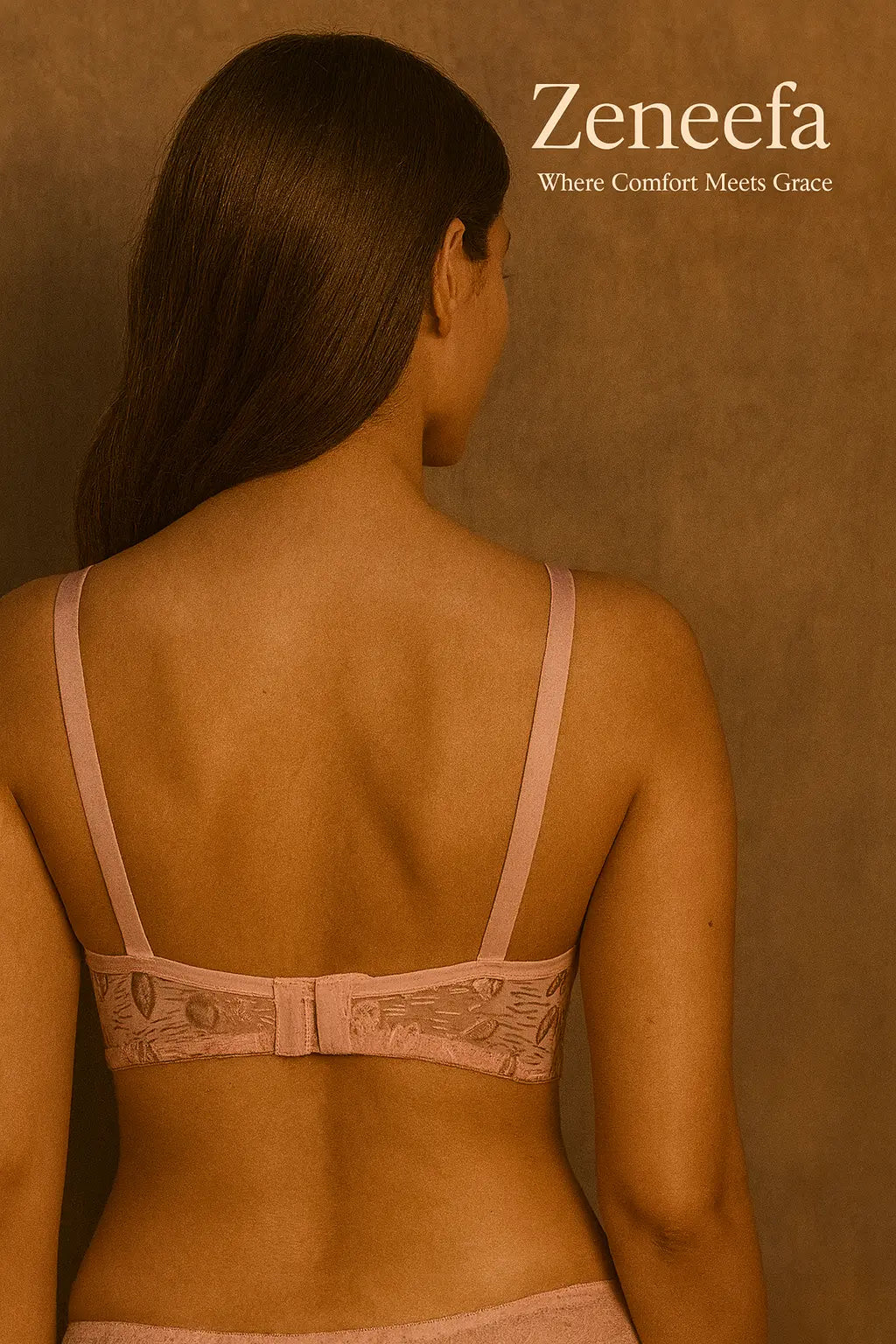 Cotton Net Full Cup Bra – Zeneefa