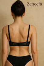 Cotton Net Full Cup Bra – Zeneefa