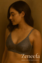 Cotton Net Full Cup Bra – Zeneefa