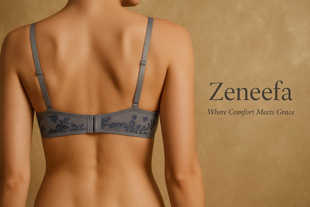 Cotton Net Full Cup Bra – Zeneefa