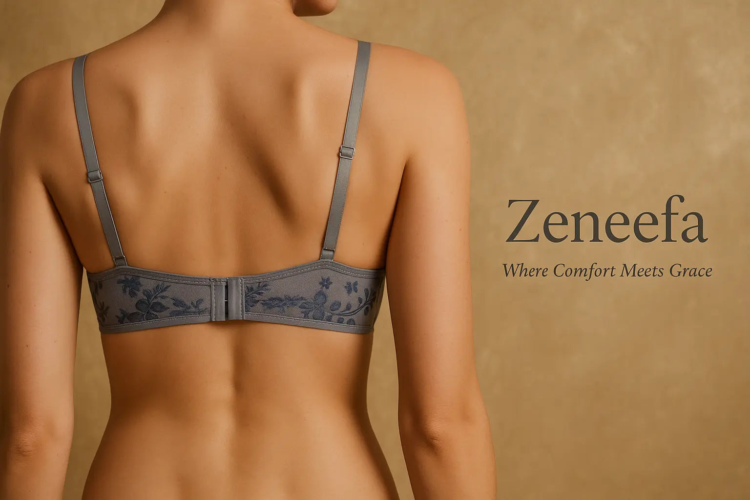 Cotton Net Full Cup Bra – Zeneefa