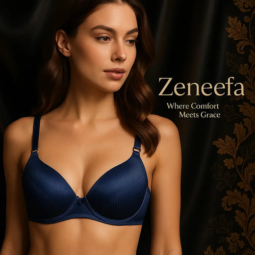 Cotton Half Liner Half Cup Bra – Zeneefa