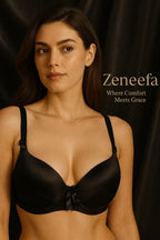 Cotton Half Liner Half Cup Bra – Zeneefa