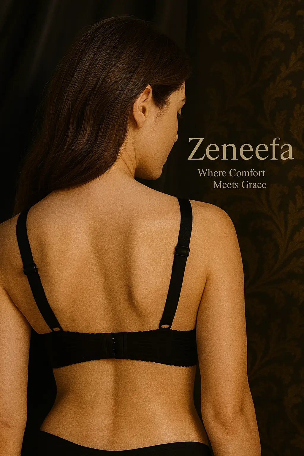 Cotton Half Liner Half Cup Bra – Zeneefa
