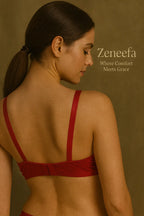 Cotton Half Liner Half Cup Bra – Zeneefa