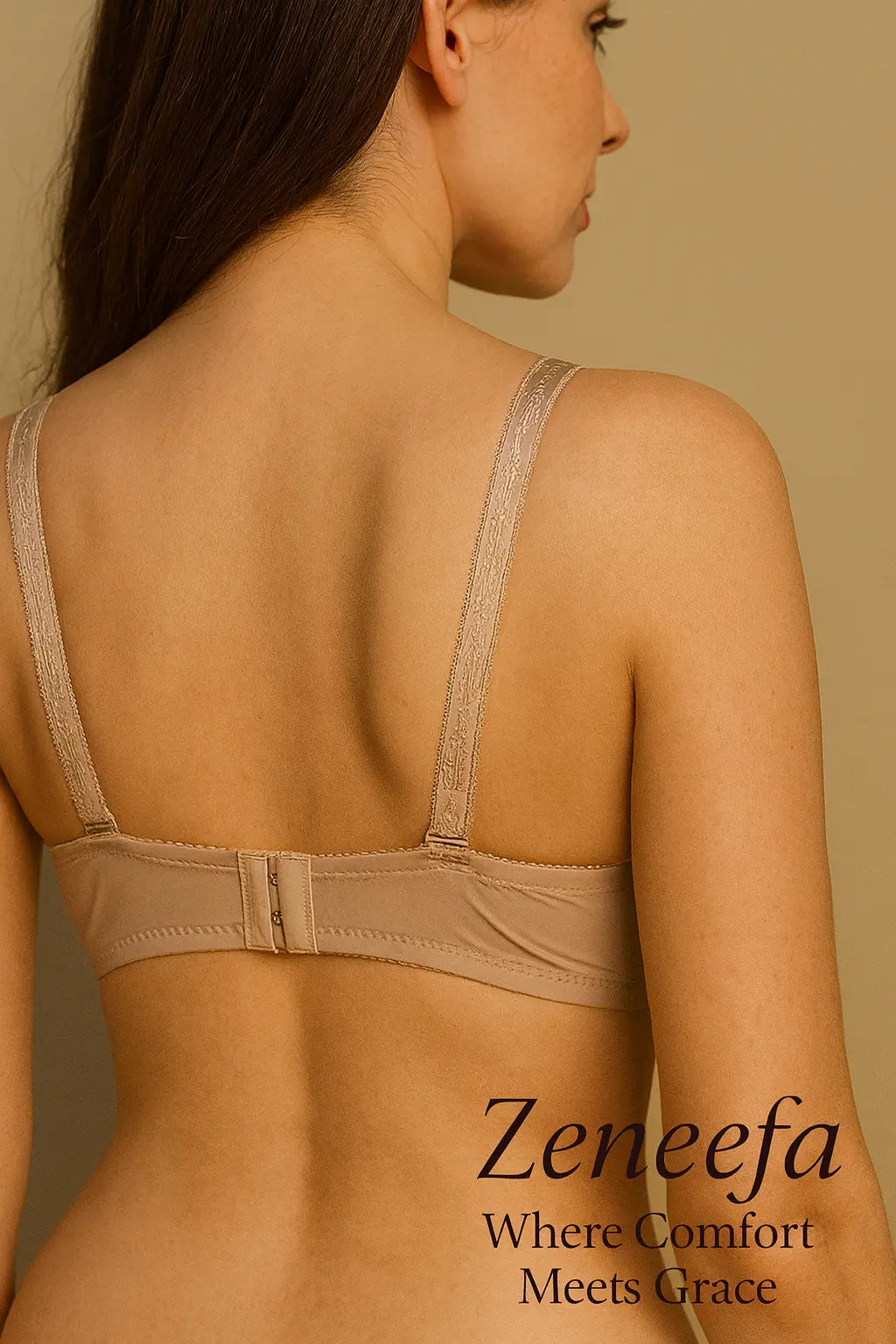 Front Open Padded Half Cup Bra – Zeneefa