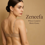 Fancy Plain Half Cup Bra – Zeneefa