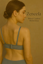 Fancy Plain Half Cup Bra – Zeneefa