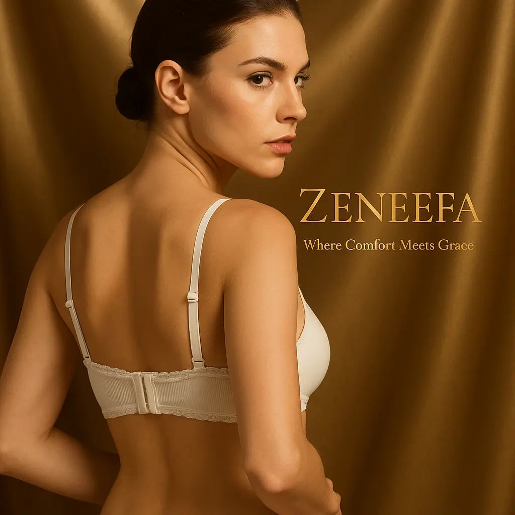 Teen Wide Strap Plain Bra – Zeneefa