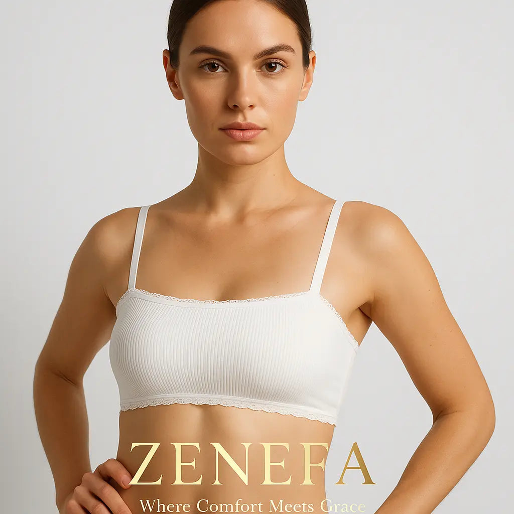Teen Wide Strap Plain Bra – Zeneefa