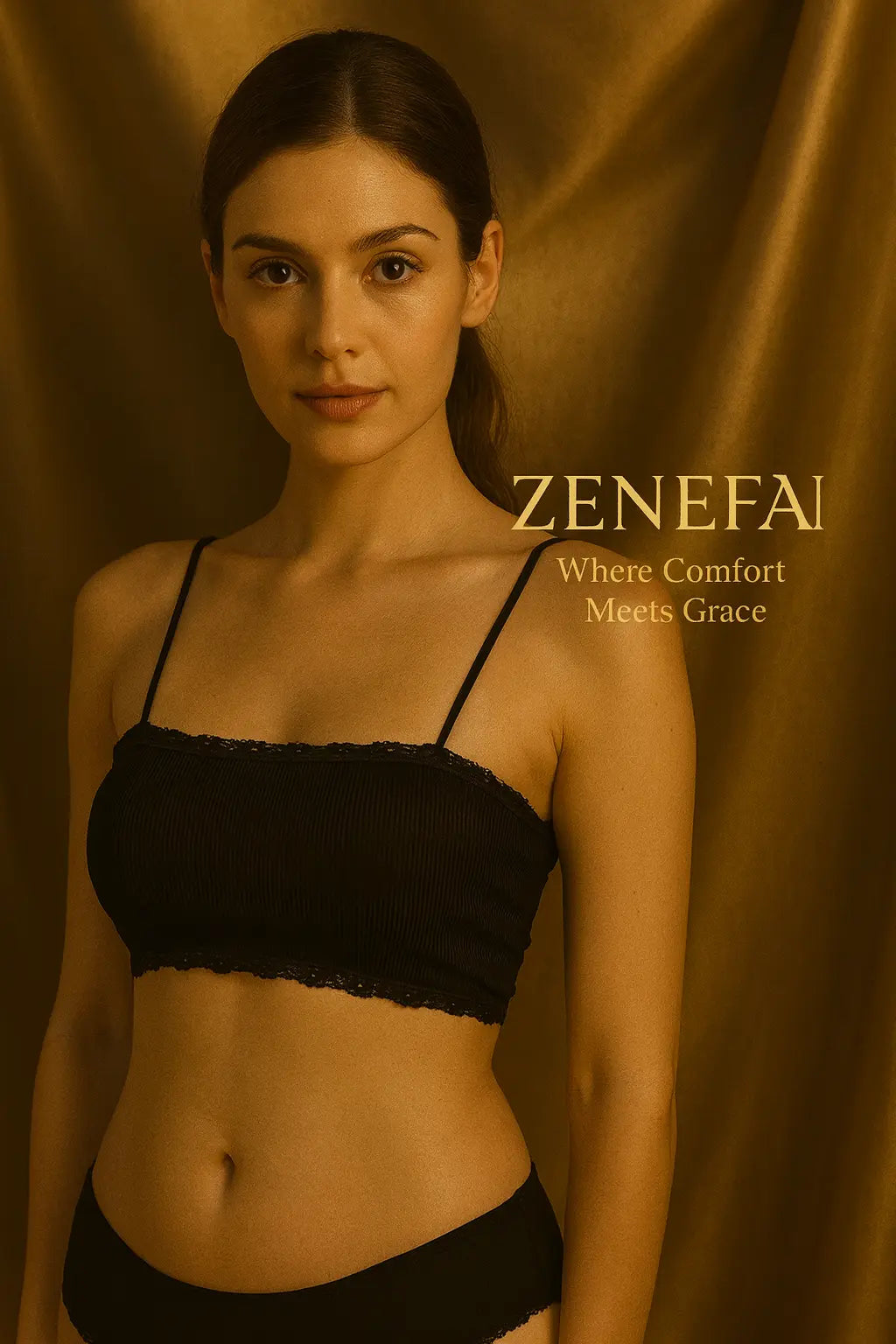 Teen Wide Strap Plain Bra – Zeneefa