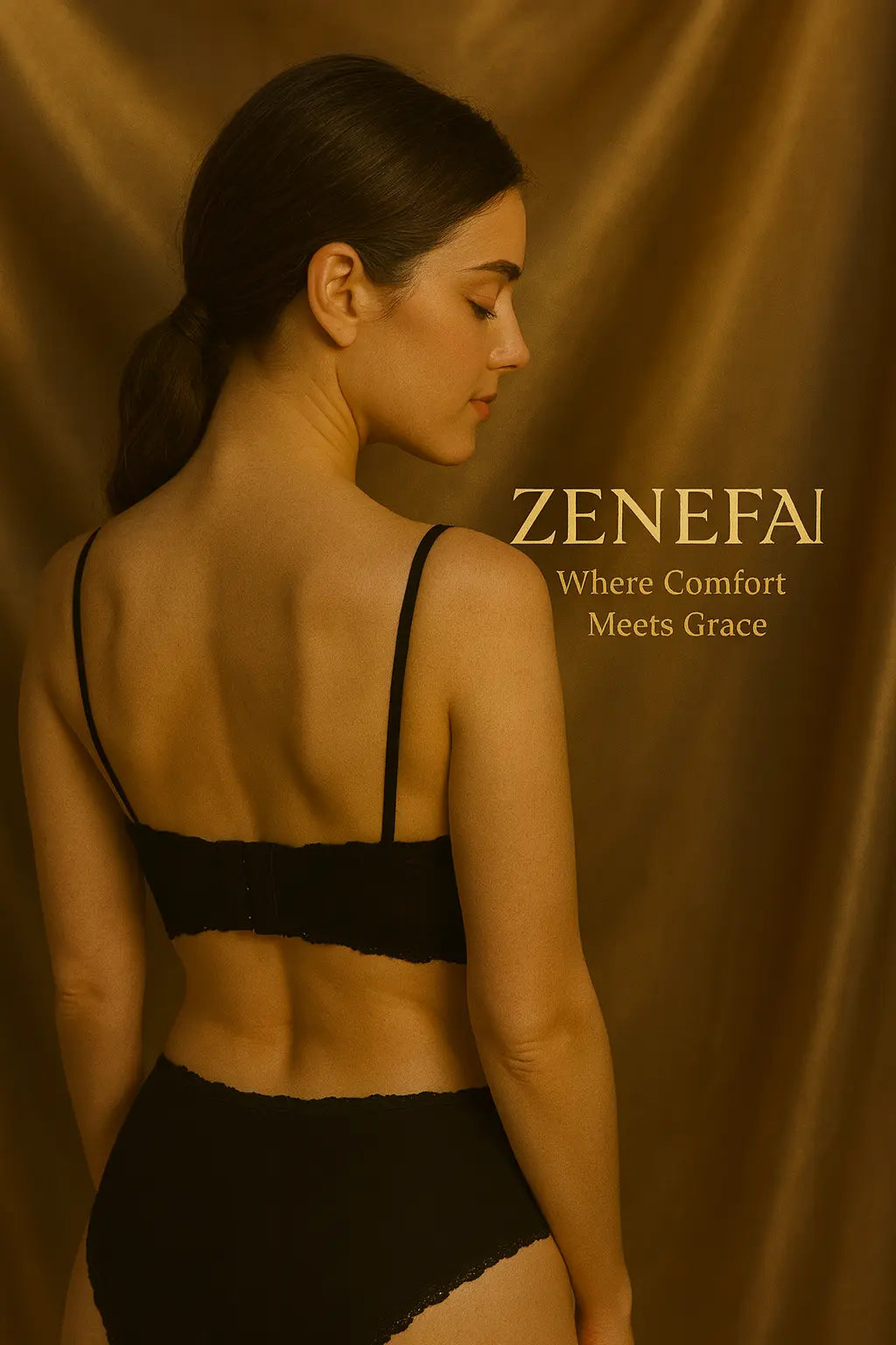 Teen Wide Strap Plain Bra – Zeneefa