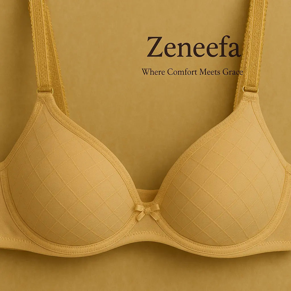 Check Style Bra – Zeneefa