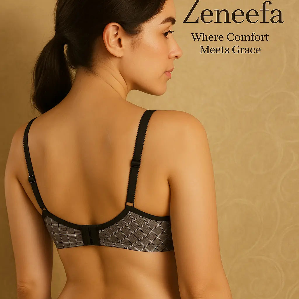 Check Style Bra – Zeneefa