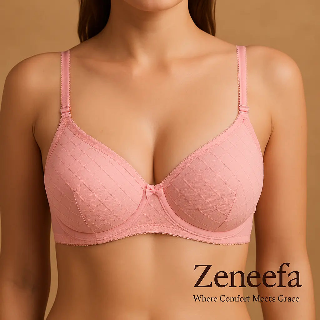 Check Style Bra – Zeneefa