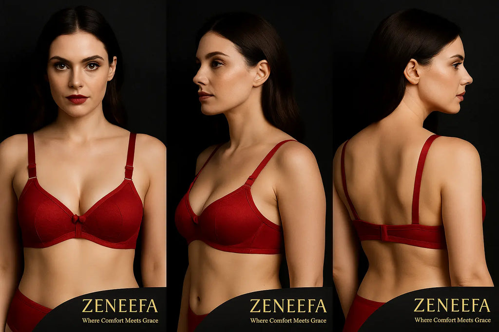 Teen Embroidered Bra – Zeneefa