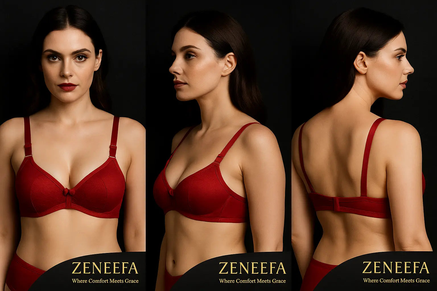 Teen Embroidered Bra – Zeneefa