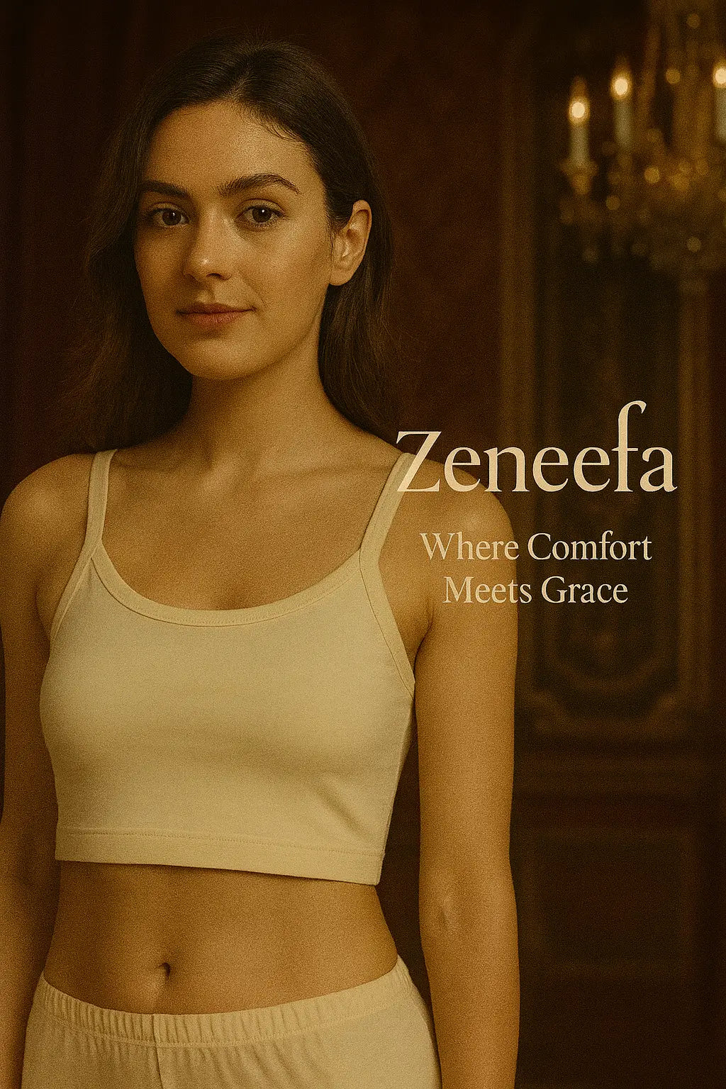 Teen Plain Wide Strap Bra – Zeneefa