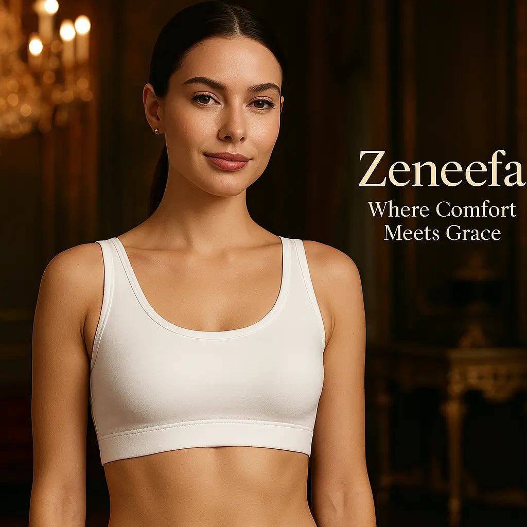 Teen Plain Wide Strap Bra – Zeneefa