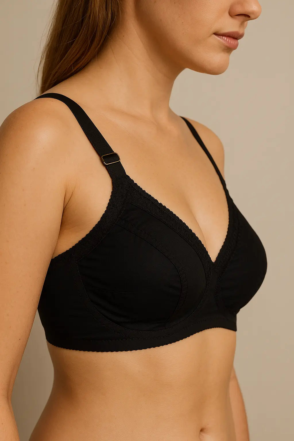 Cotton Plain Bra – Zeneefa