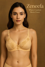 Embroidered Bra – Zeneefa