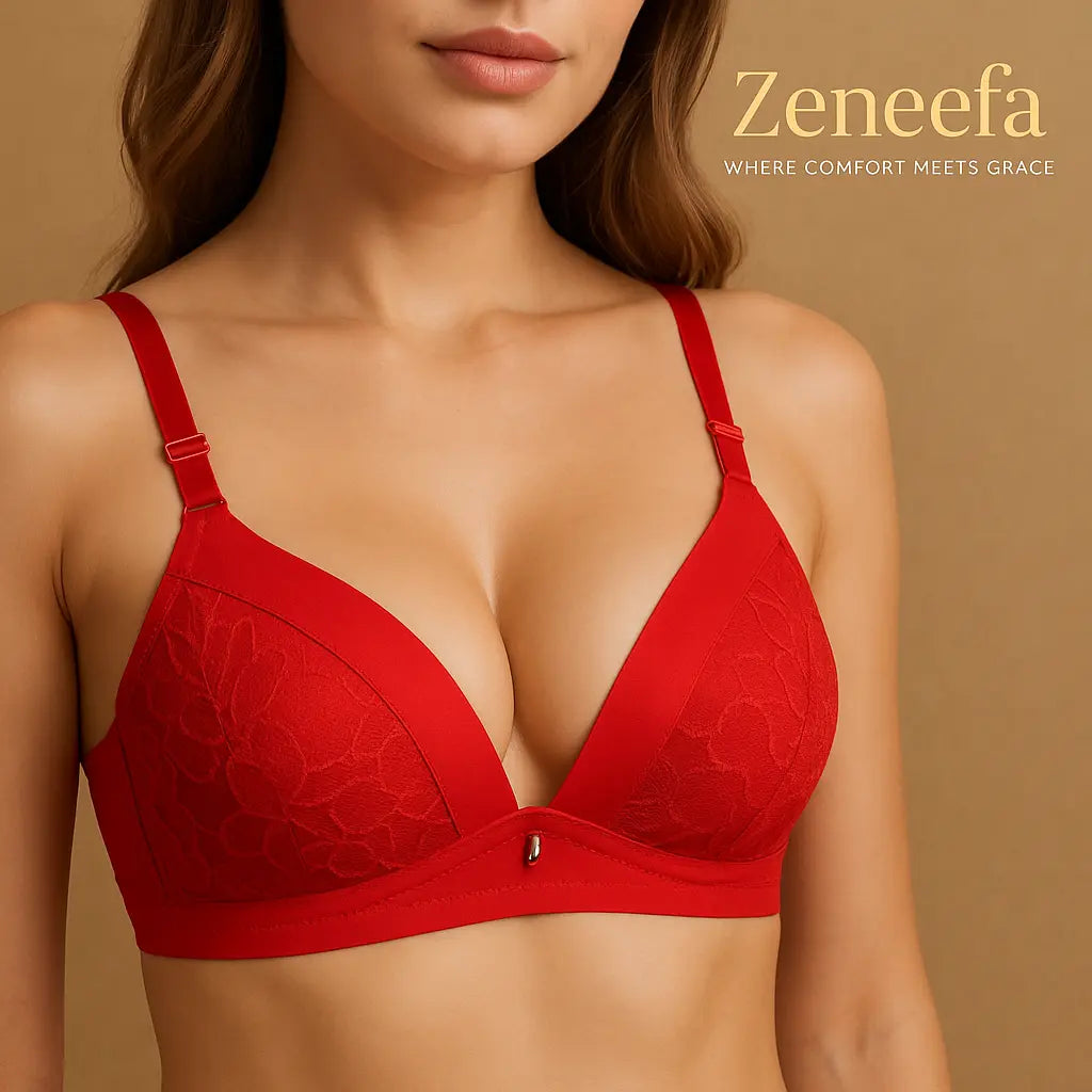Bridal Floral Bra – Zeneefa