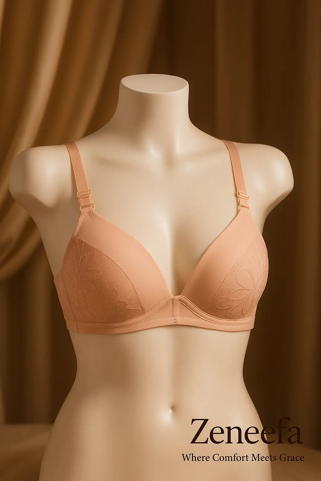 Bridal Floral Bra – Zeneefa