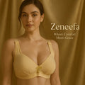 Plain Wide Strap Bra – Zeneefa