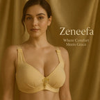 Plain Wide Strap Bra – Zeneefa