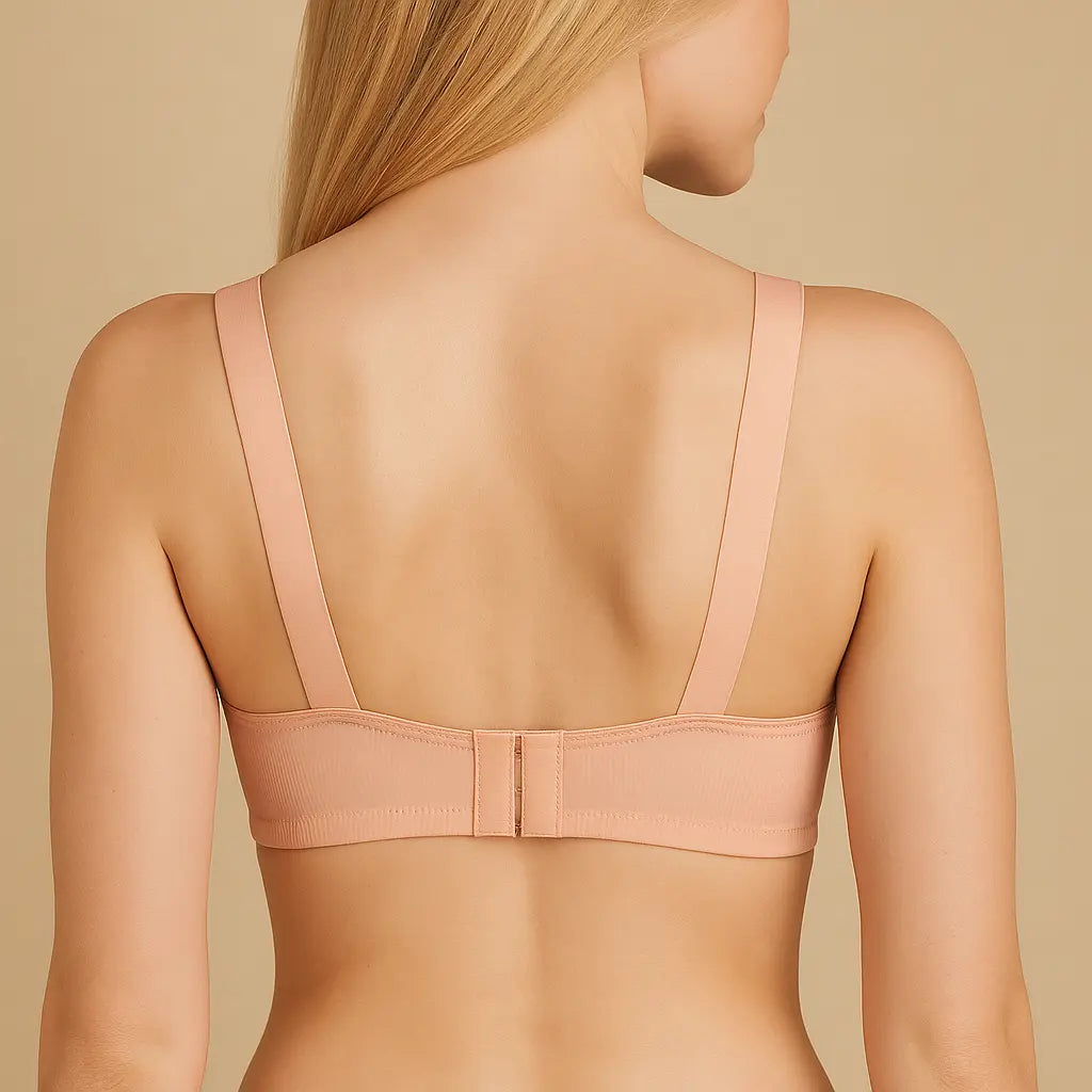 Plain Wide Strap Bra – Zeneefa