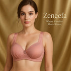 Plain Wide Strap Bra – Zeneefa